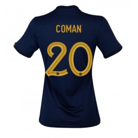Nogometni Dresovi Francuska Kingsley Coman 20 Ženska Domaći Svjetsko Prvenstvo 2022 Kratkih Rukava